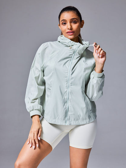 Love Game Hooded Tennis Jacket UPF50+