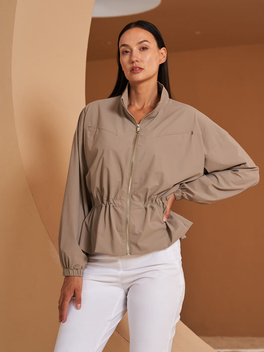 Winner Ruffle Tennis Jacket Sun Protection