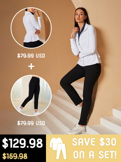 Winner Ruffle Tennis Jacket Sun Protection
