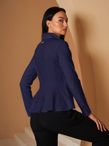 Winner Ruffle Tennis Jacket Sun Protection