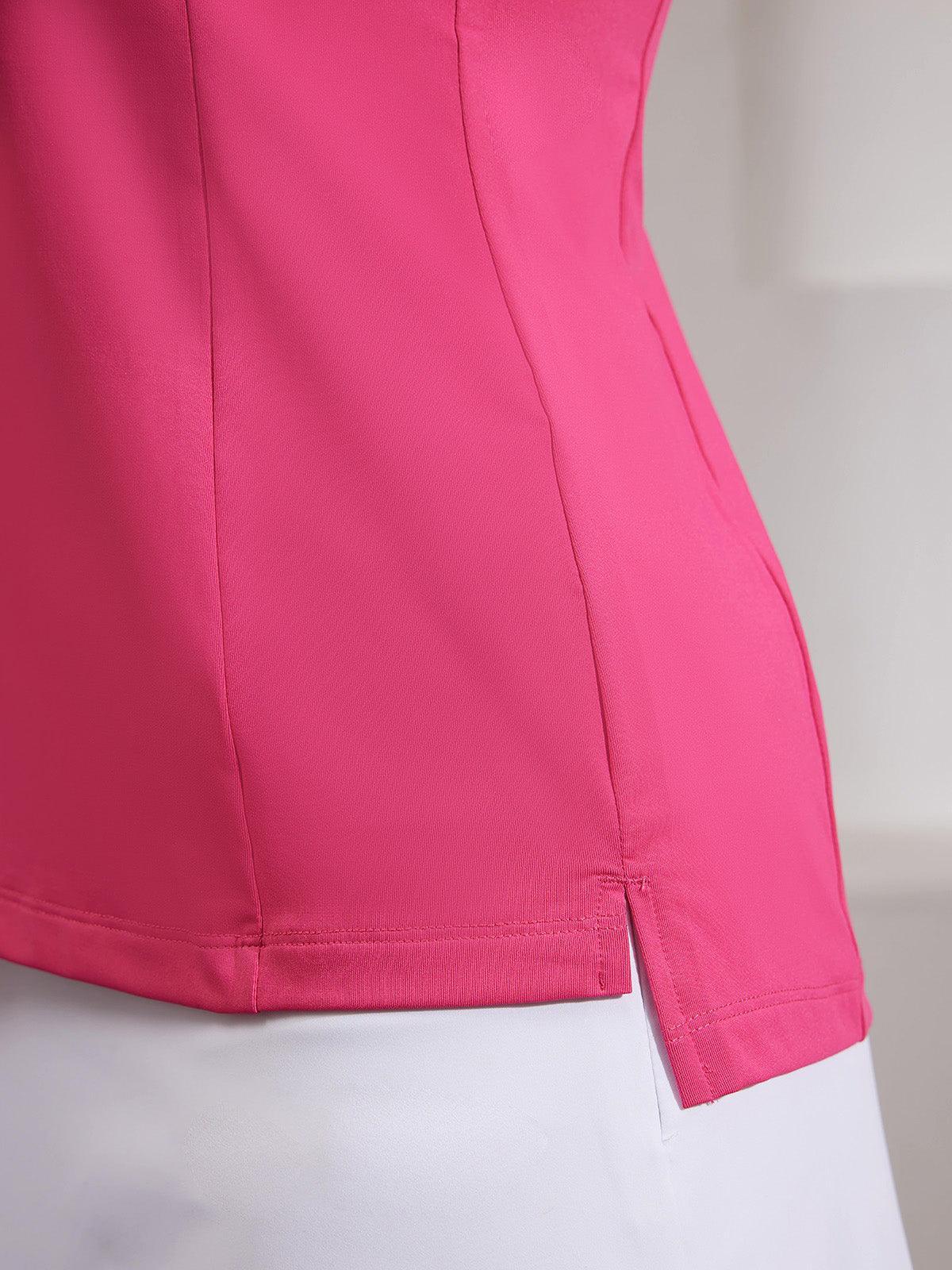 Match Point Tennis Tank Quarterzip UPF50+