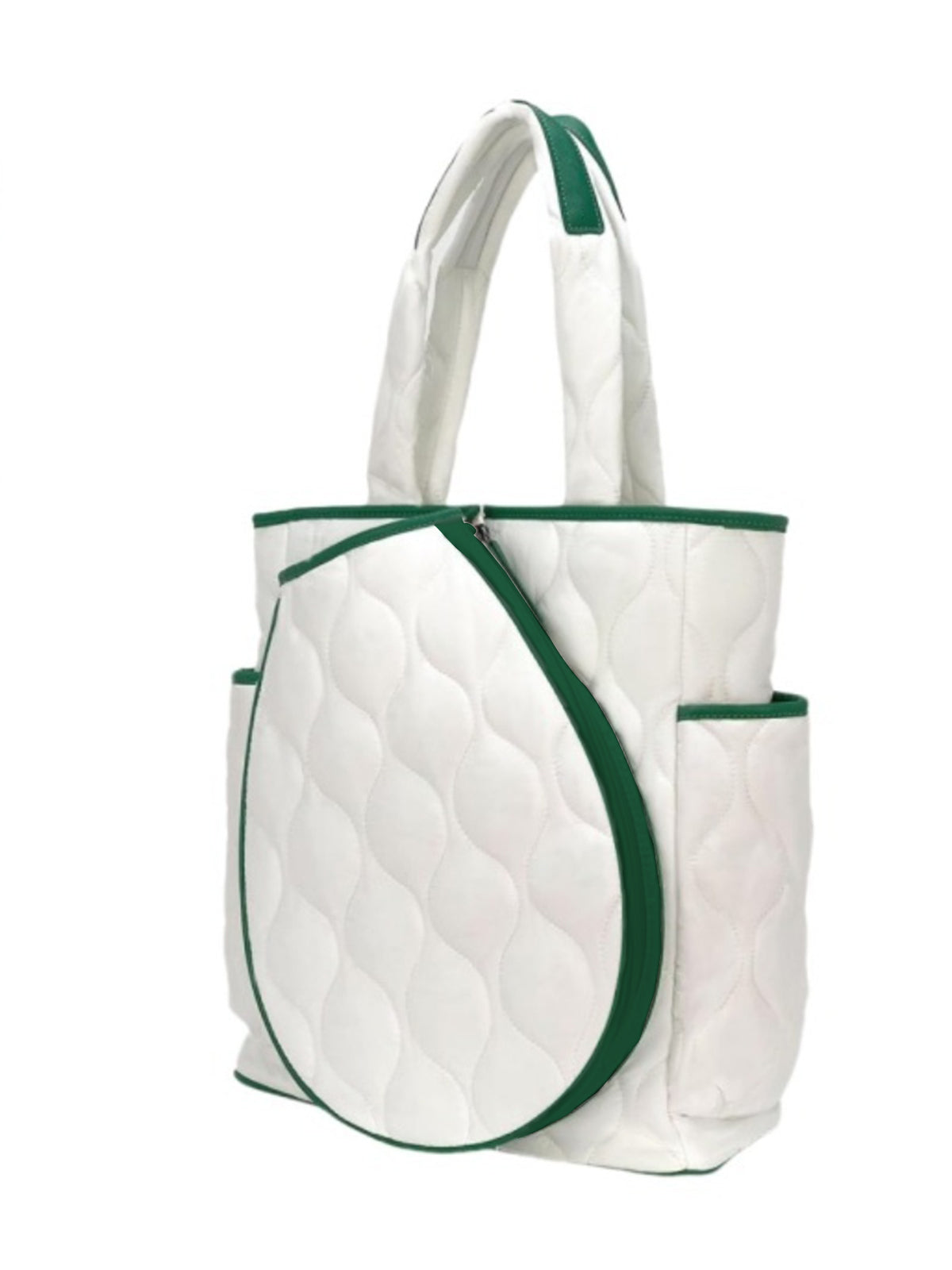 Tennis Quilted Backpack Tote