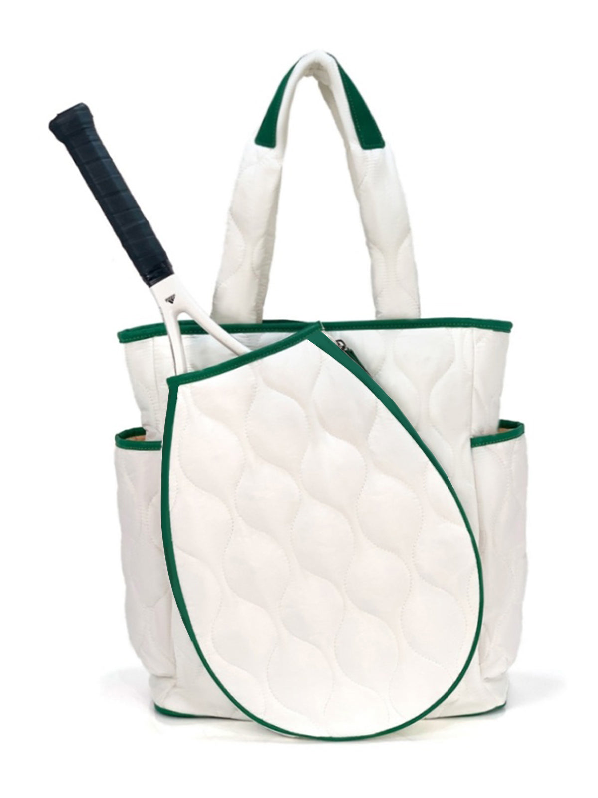 Tennis Quilted Backpack Tote