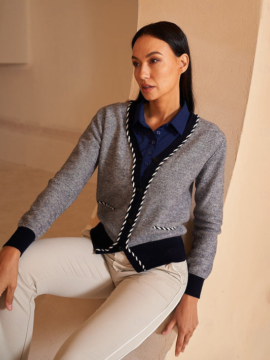 The Game Cashmere Cardigan